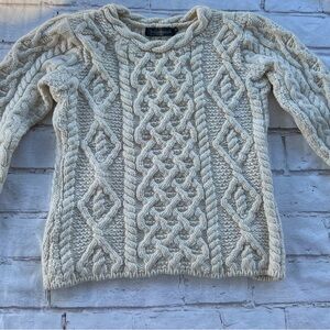 Cozy Cream Cable Knit Sweater